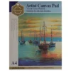 Keep Smiling Artist Canvas Pad A4 – Premium Quality Painting Paper for Acrylic & Oil