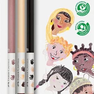 Faber Castell Bicolour Colour Pencils Set of 3