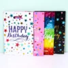 Happy Birthday Aluminum Foil Gift Bags – Pack of 10 Party Favor Bags