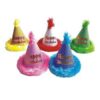 Premium Glitter Birthday Cap with Fur Border – Stylish Party Wear