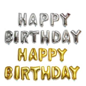 Kids Birthday Foil Balloons – Bright & Fun