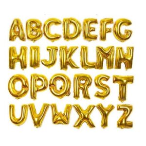 Foil Balloon Alphabet Letter – 1pc Party Decoration Balloon