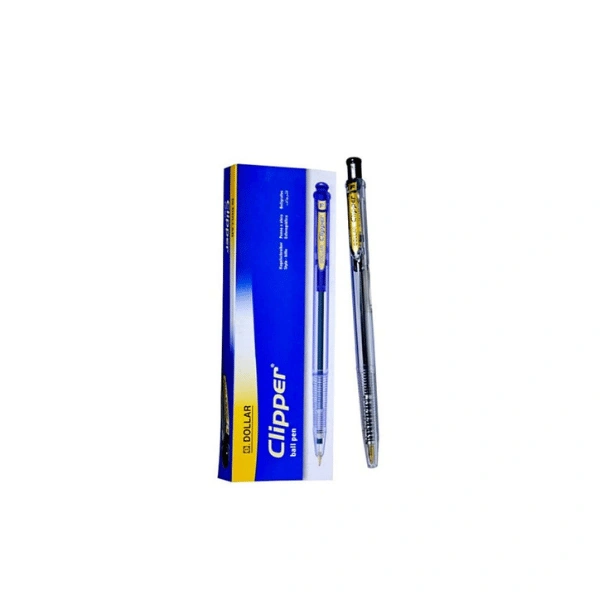 Dollar Clipper Ballpoint Pen Pack of 10 | Smooth Writing Pen