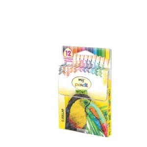 Dollar My Pencil Colored Pencils 12 Pcs Half Size | Color Set