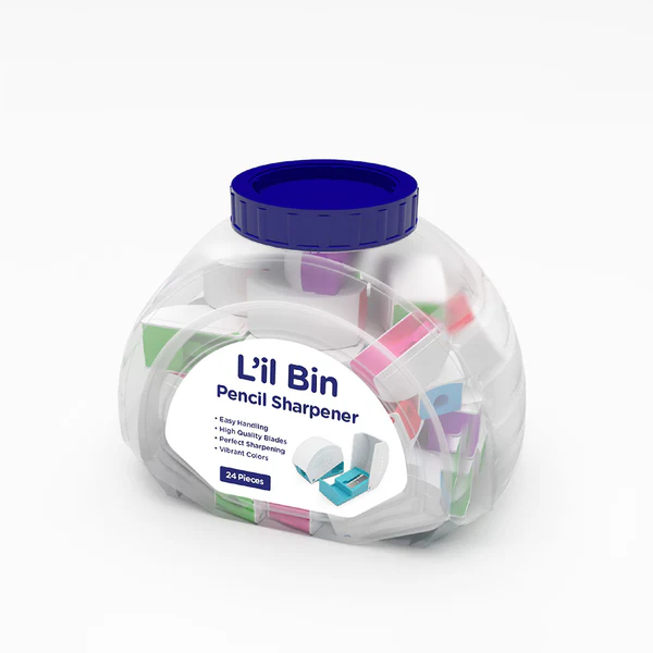 Kidco Lil Bin Pencil Sharpener with Container | Kids