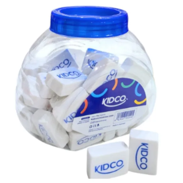 KIDCO Eraser Brick 40 Pcs Soft Pencil Eraser Pack