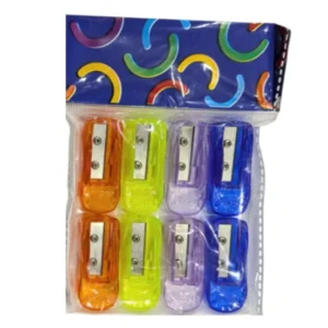 Kidco Car Double Screw Pencil Sharpener 8 Pcs Pack