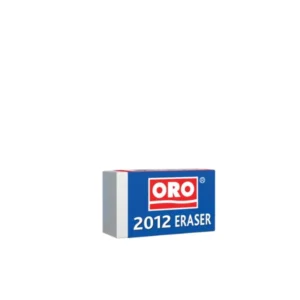 ORO 2012 Premium Eraser Pack – 60 Pieces White Rubber Erasers